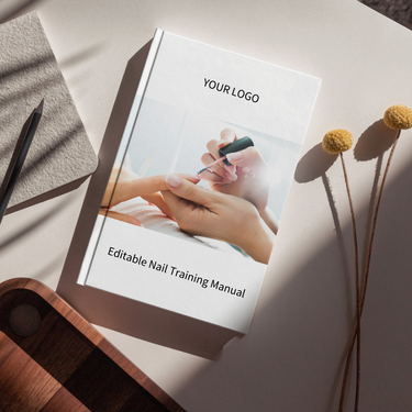 Digital Download Editable Training Manual For An Aspiring Nail Technician 